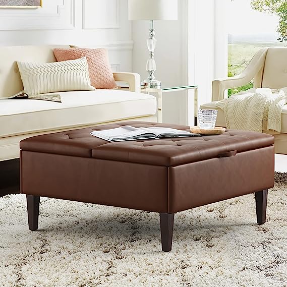 Storage Ottoman Lift Top Coffee Table