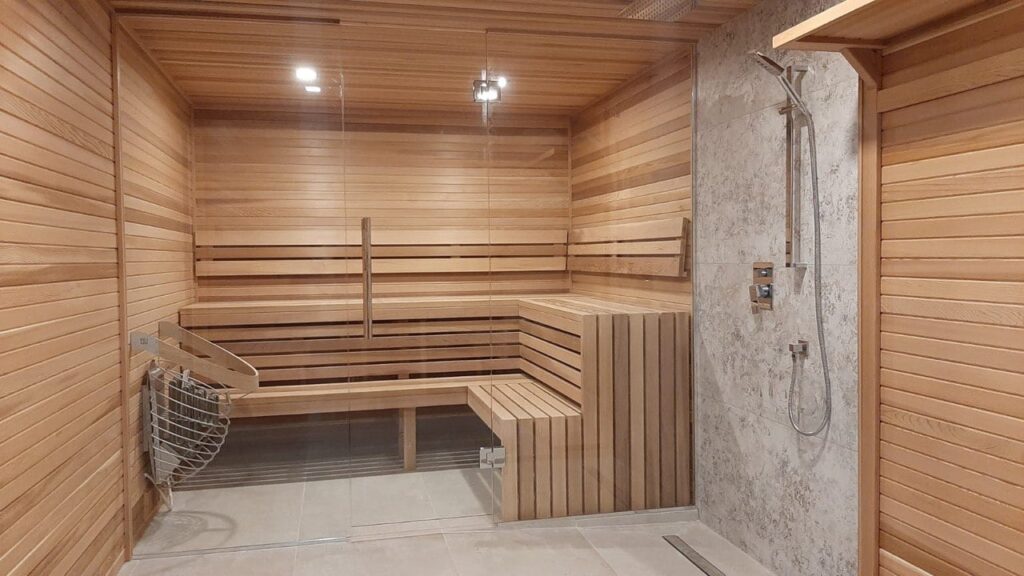 5*6*7 Custom Indoor Cedar Sauna Kit