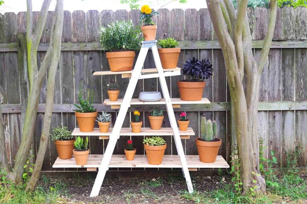 Build an A-Frame Plant Stand
