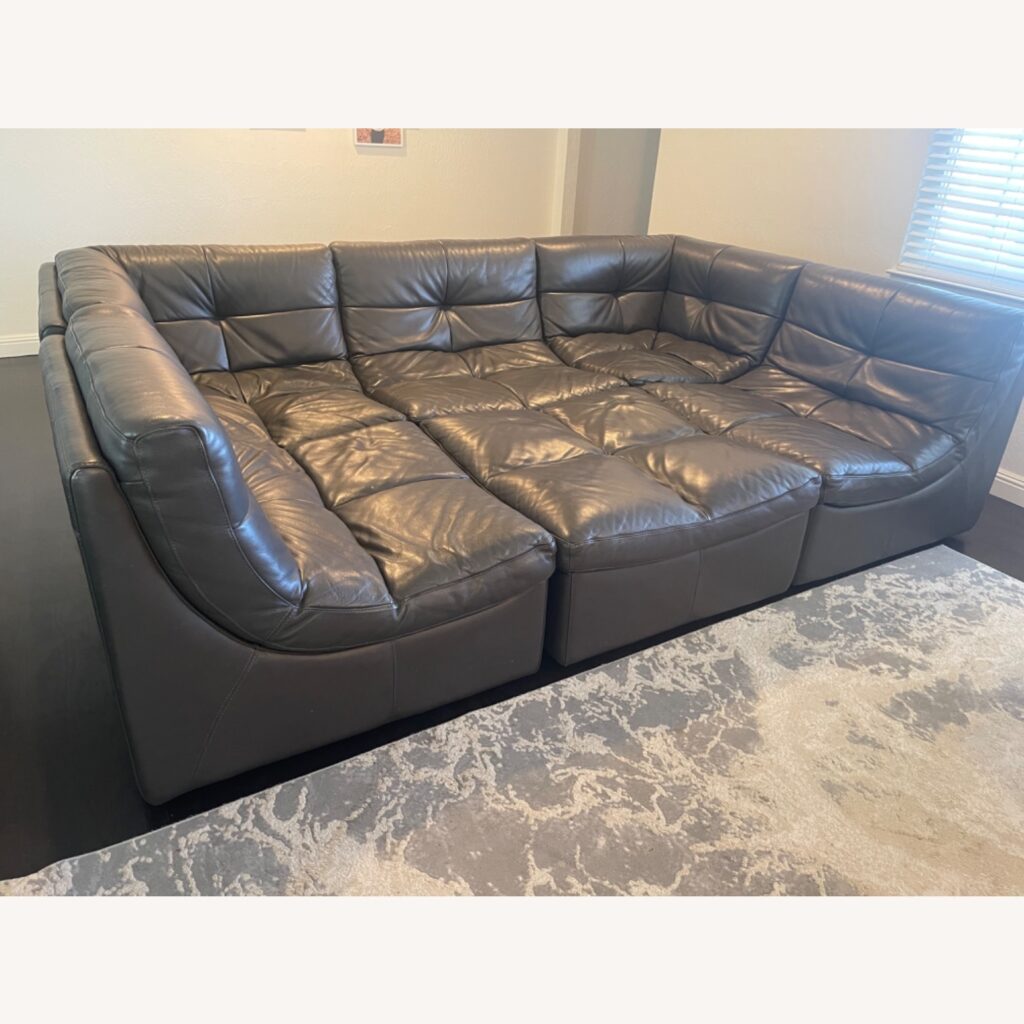 Convo Leather Sectional