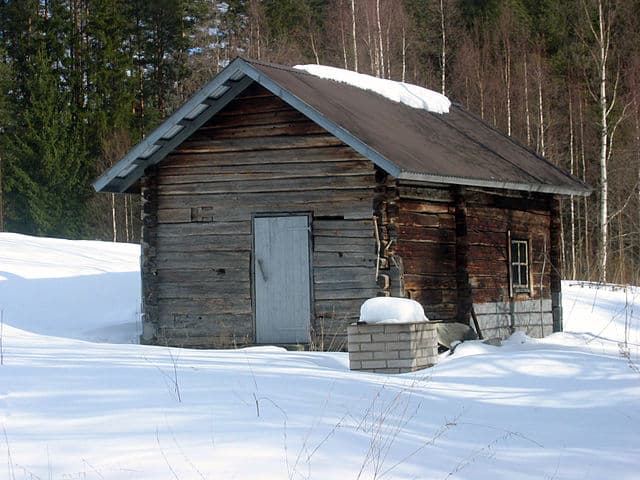 DIY Sauna for the Snow