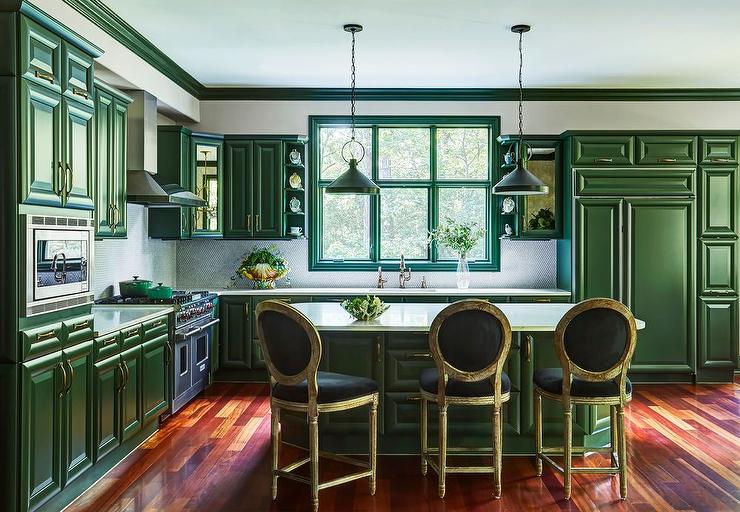 Emerald Green Kitchen