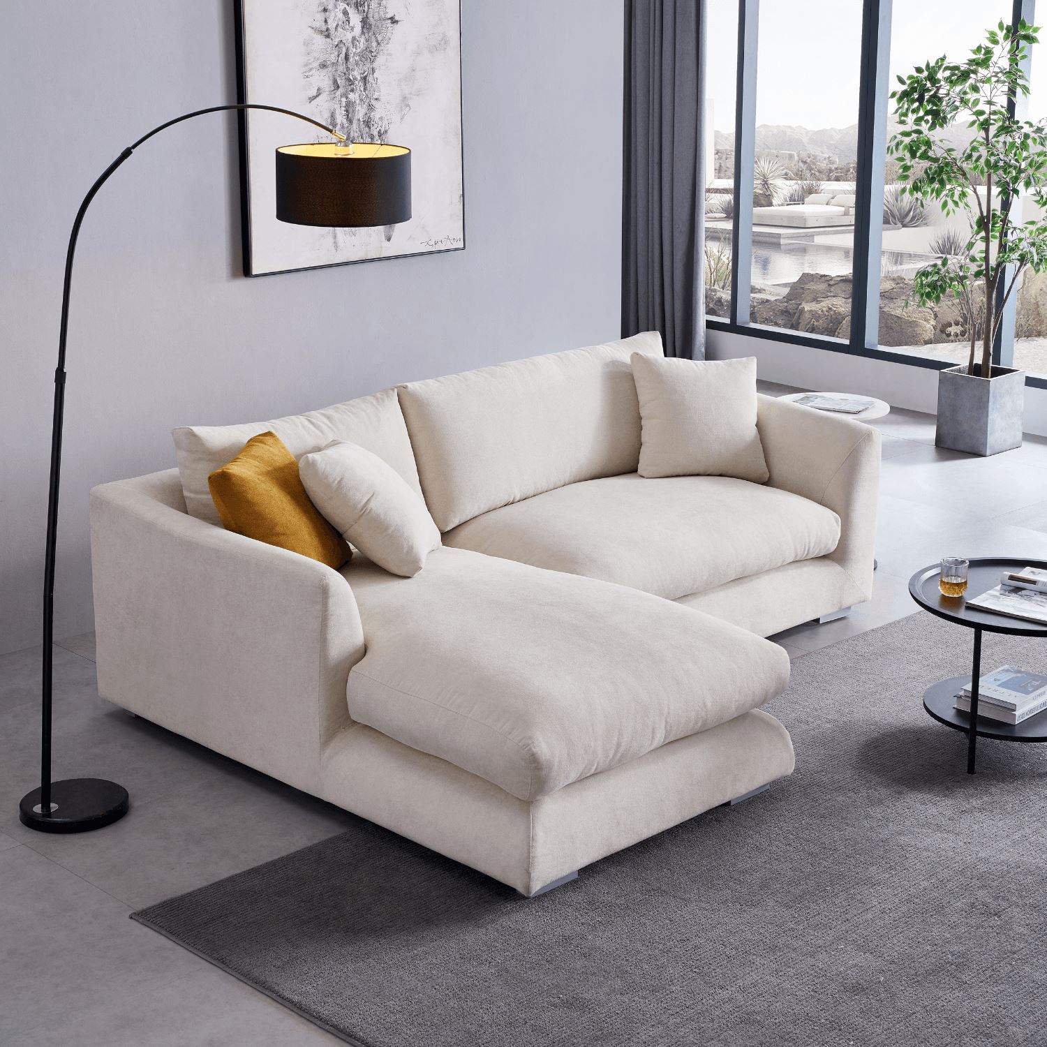 Feathers Sectional by Valyou Furniture
