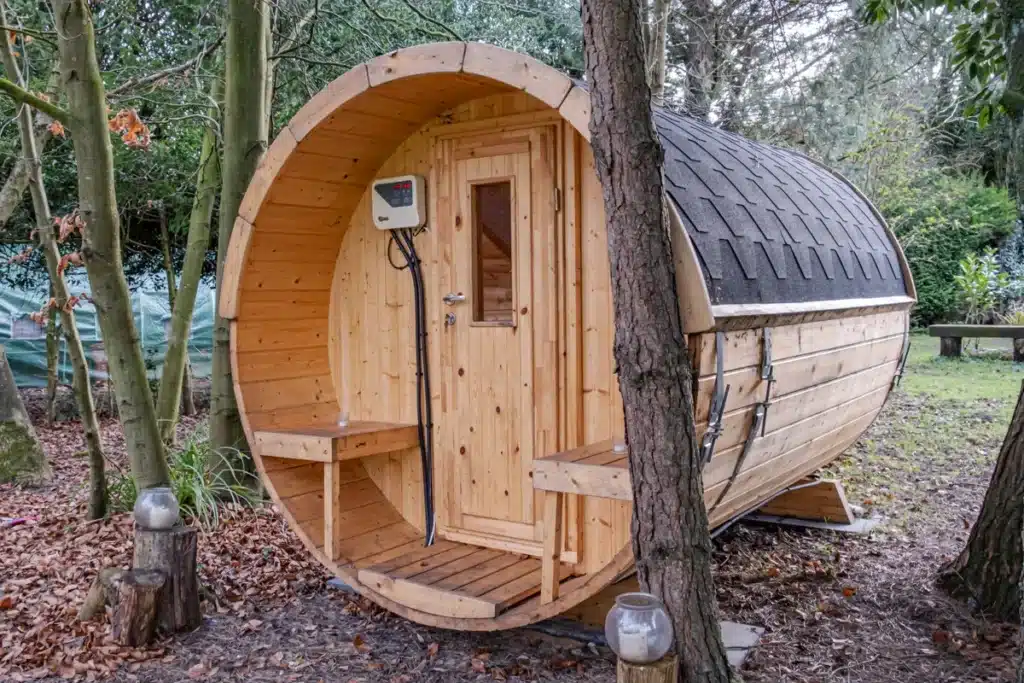 Garden Barrel Sauna