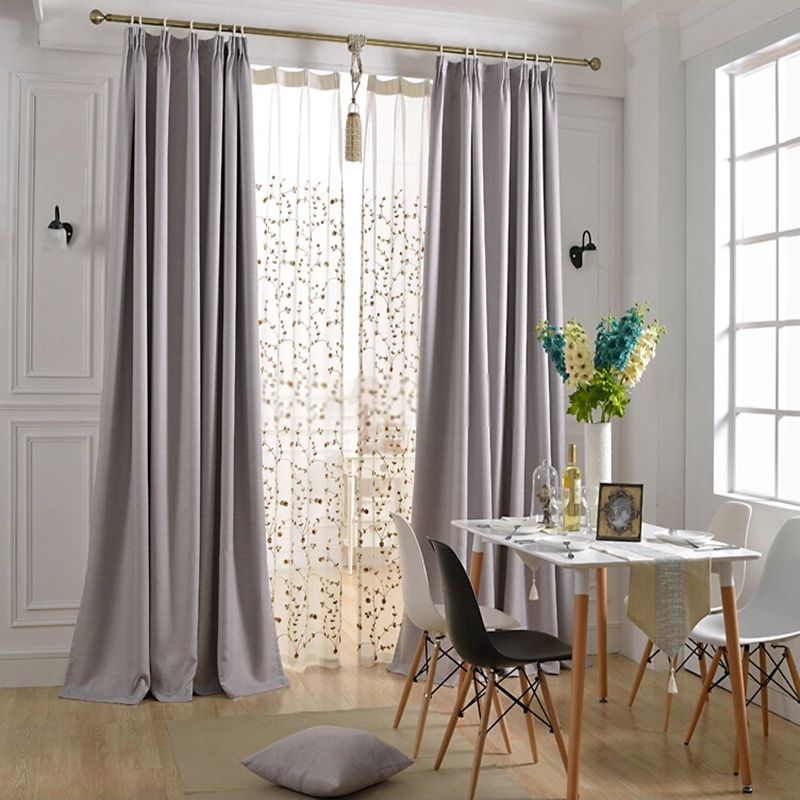 Gray Curtains