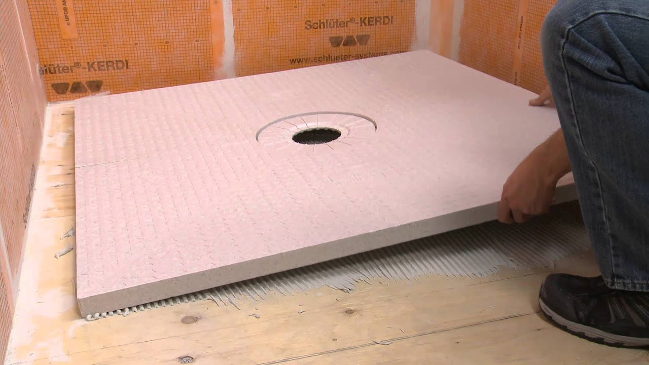 How to Install a Kerdi Shower Tray?
