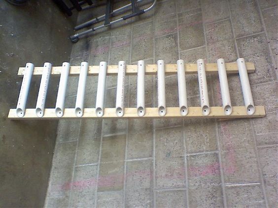 Ladder Style Rod Rack