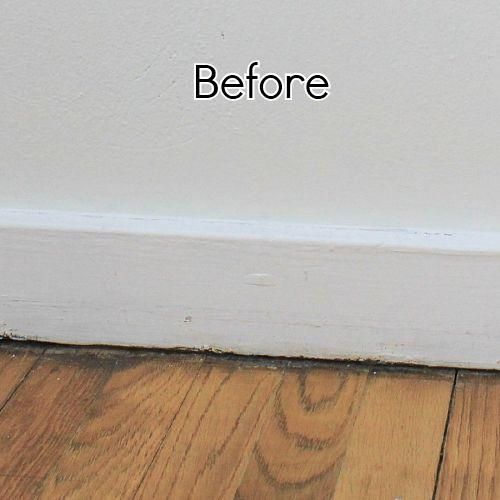 Remove Your Baseboards or Covering