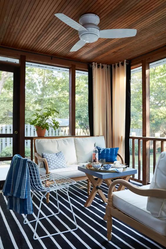 Screened in Mobile Porch