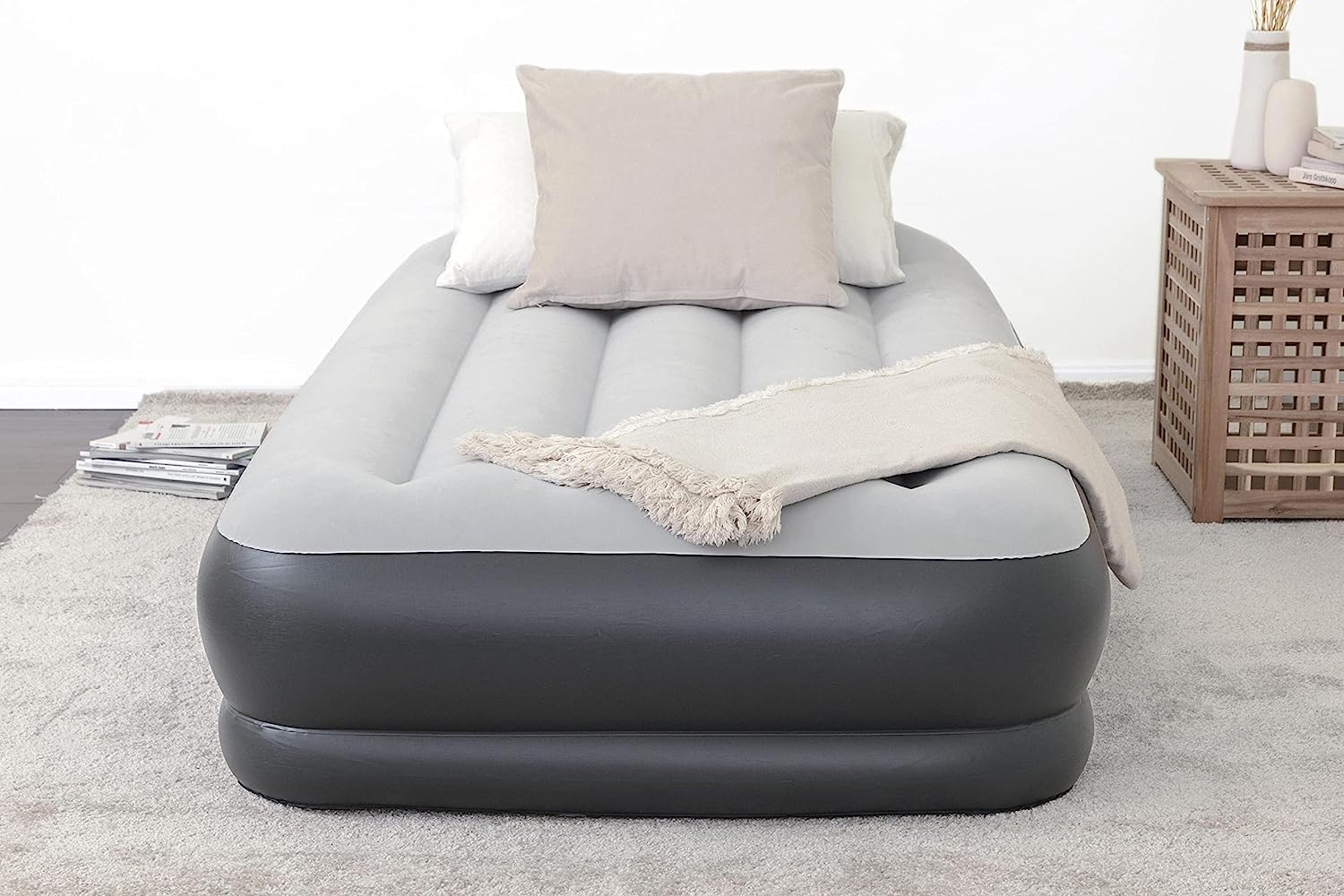 SleepLux Durable Inflatable Air Mattress