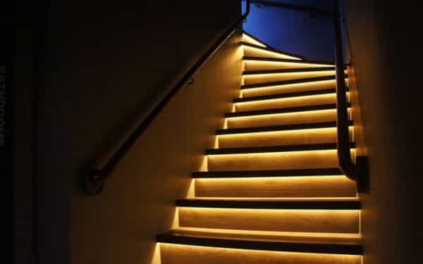 Staircases with Integrated Lighting