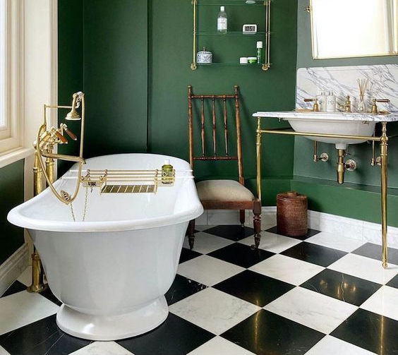 The Undying Charm of Chequered Flooring
