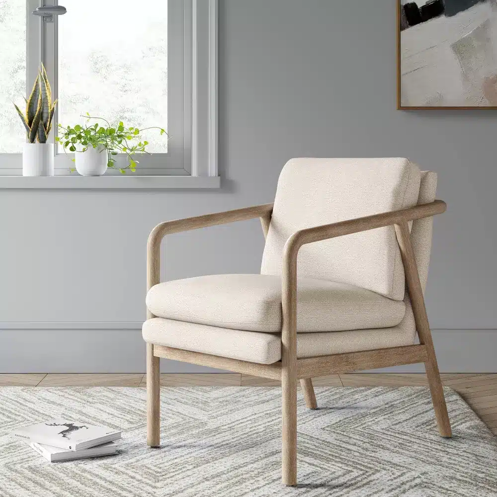 Tufeld Wood Armchair