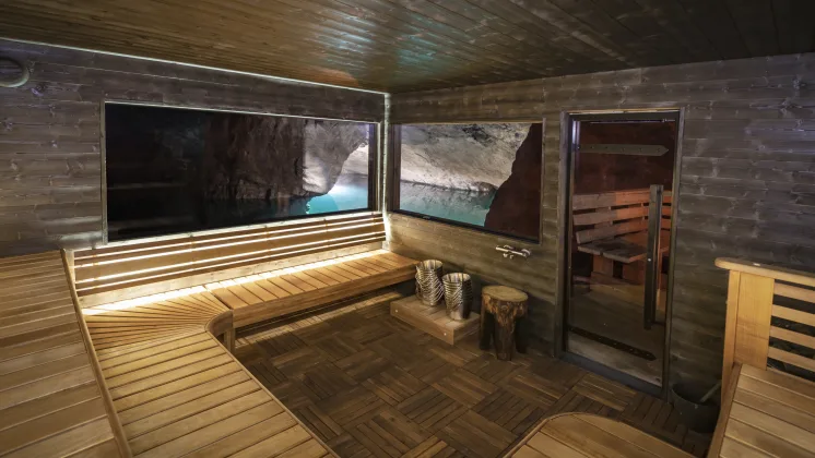 Underground Sauna with Detailed Process