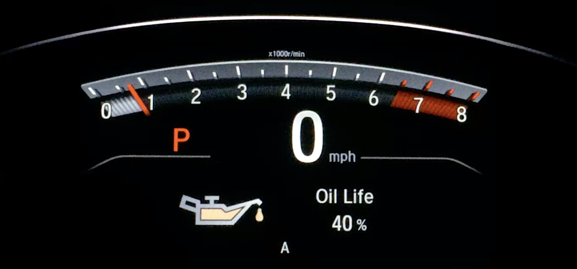 Honda Oil Life Percentages Explained