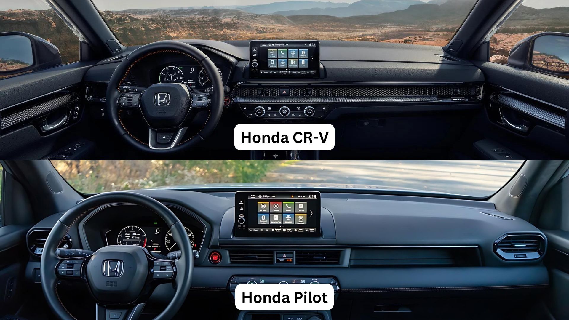 Cargo Space and Utility- CR-V vs Pilot