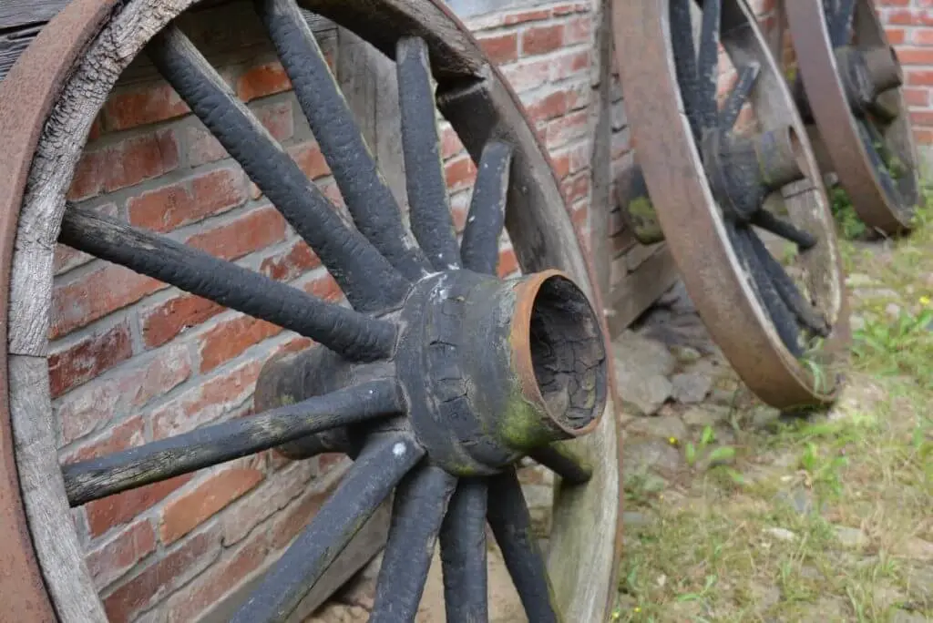 1000 BC- Iron-Rimmed Wheels by the Celts