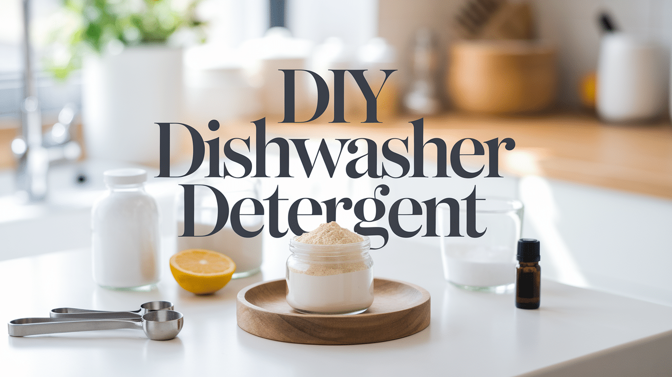 How to DIY Dishwasher Detergent Like a Pro? - Opple House