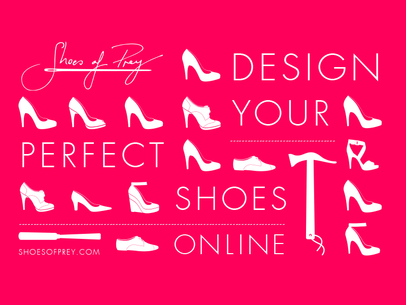 Diseña tus zapatos perfectos por internet