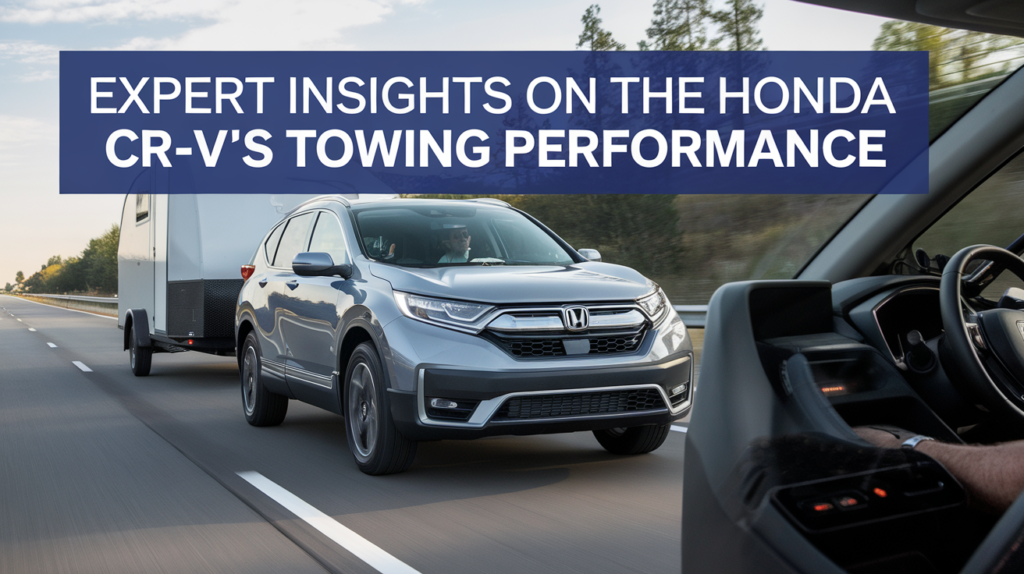 Expert Insights on the Honda CR-V's Towing Performance