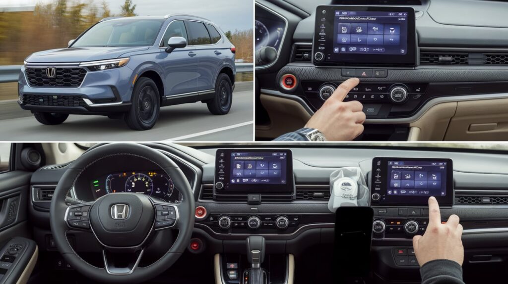 How to Navigate the 2023 Honda CR-V Hybrid Technology