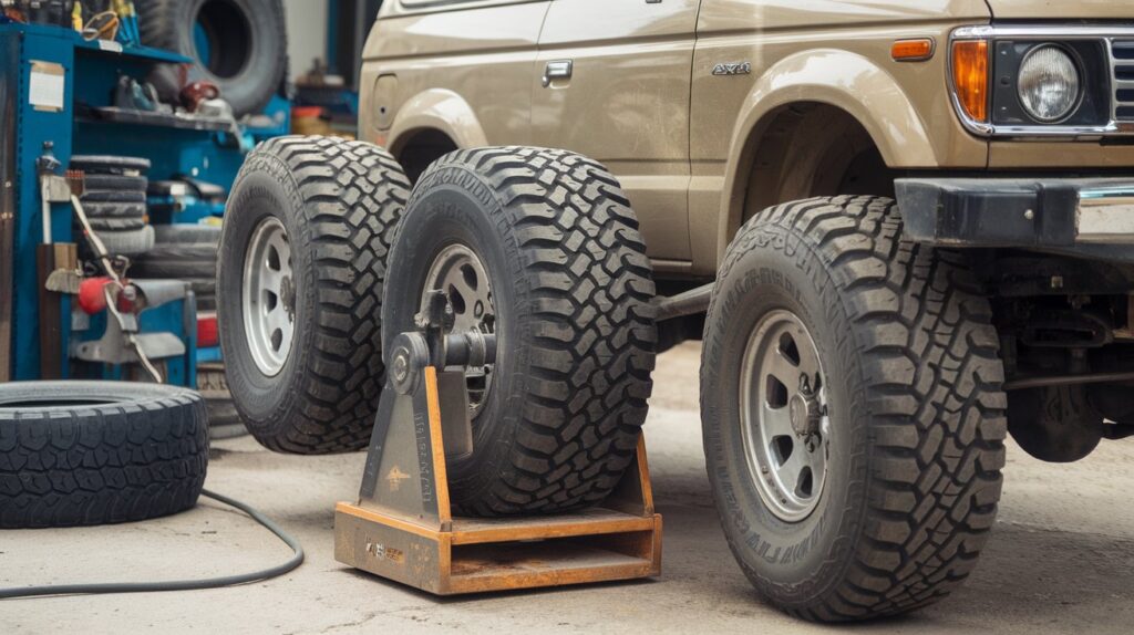 Key Challenges in 4x4 Tire Rotation