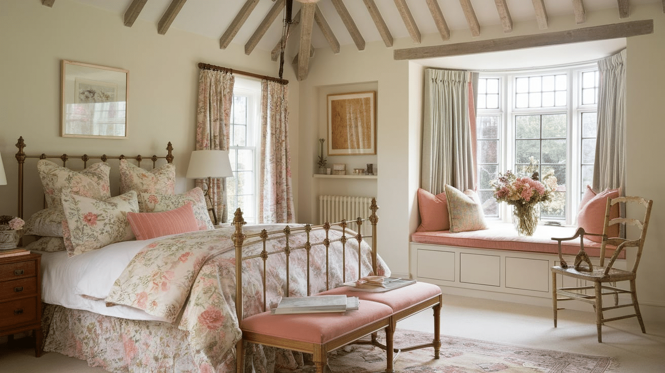 22 English Cottage Decor Ideas for Your Bedroom - Opple House