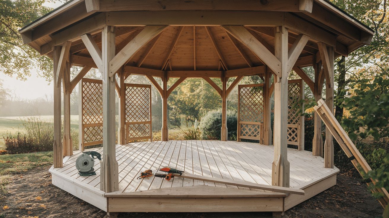 How to Build a Gazebo Roof: A Step-by-Step Guide - Opple House