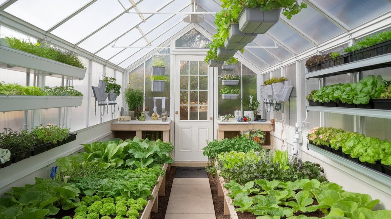 21 Inspiring Small Greenhouse Interior Layout Ideas - Opple House