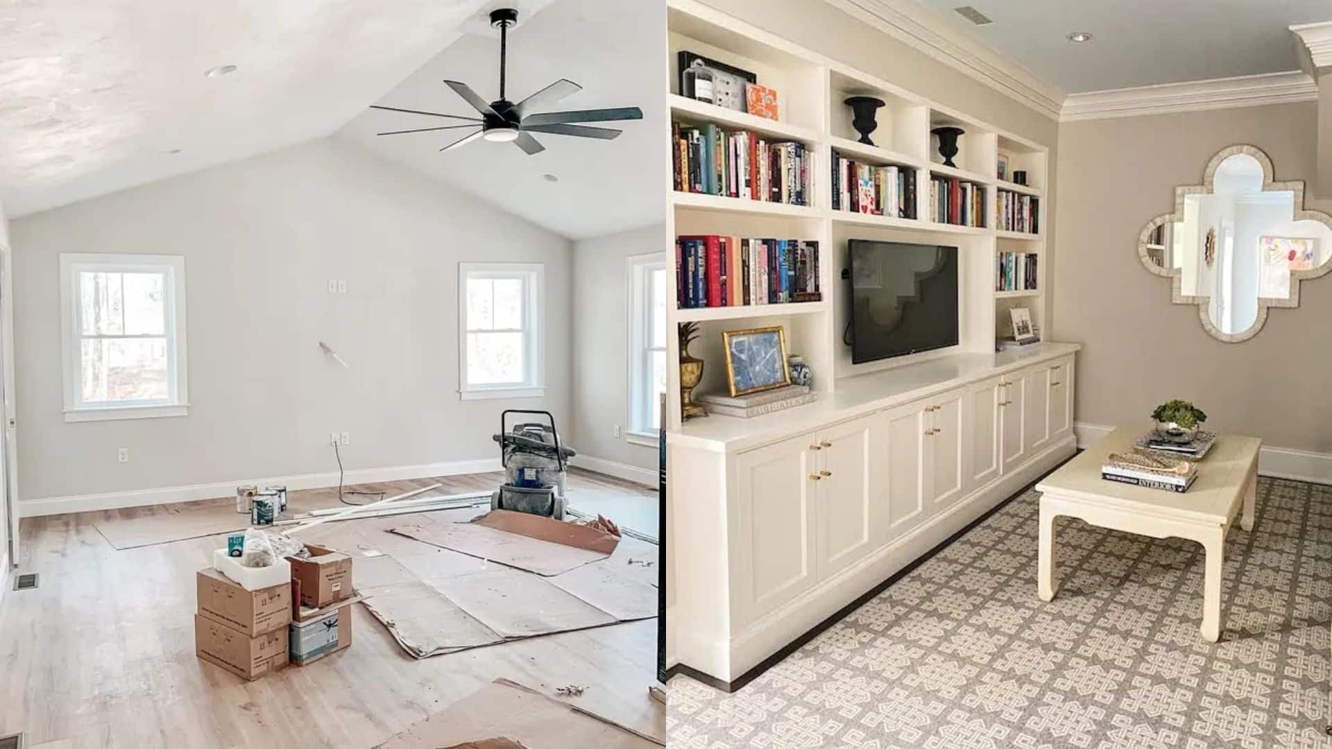 The Best Neutral Color: Pale Oak vs Edgecomb Gray - Opple House