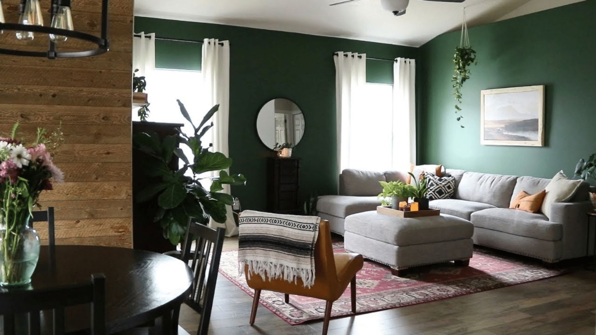 41 Dark Green Walls Ideas for Every Room - Opple House
