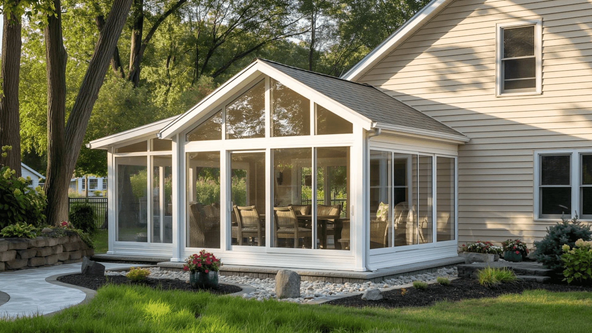 Stunning Sunroom Addition Building Cost image
