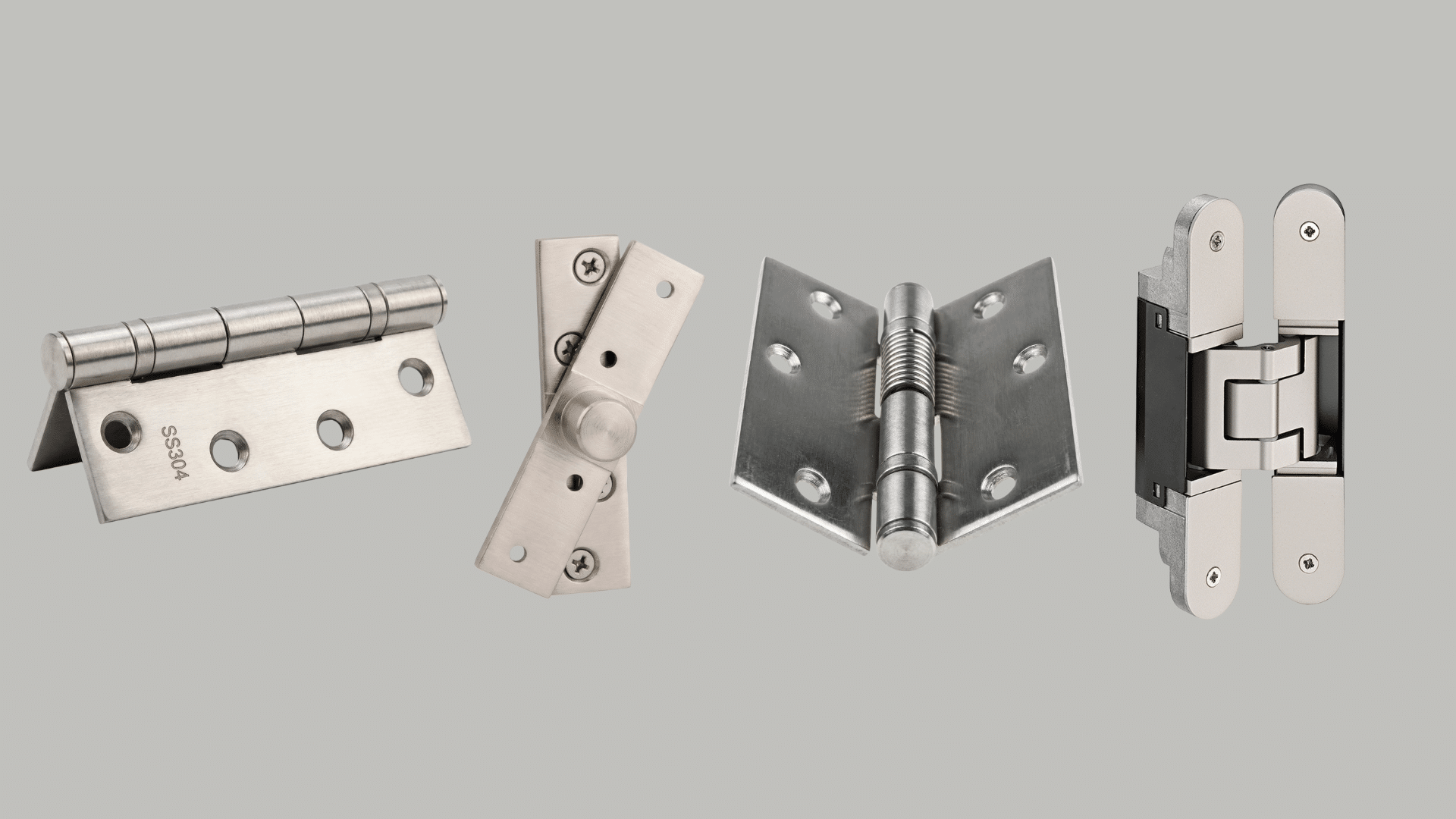 A Guide to Different Types of Hinges - Opple House