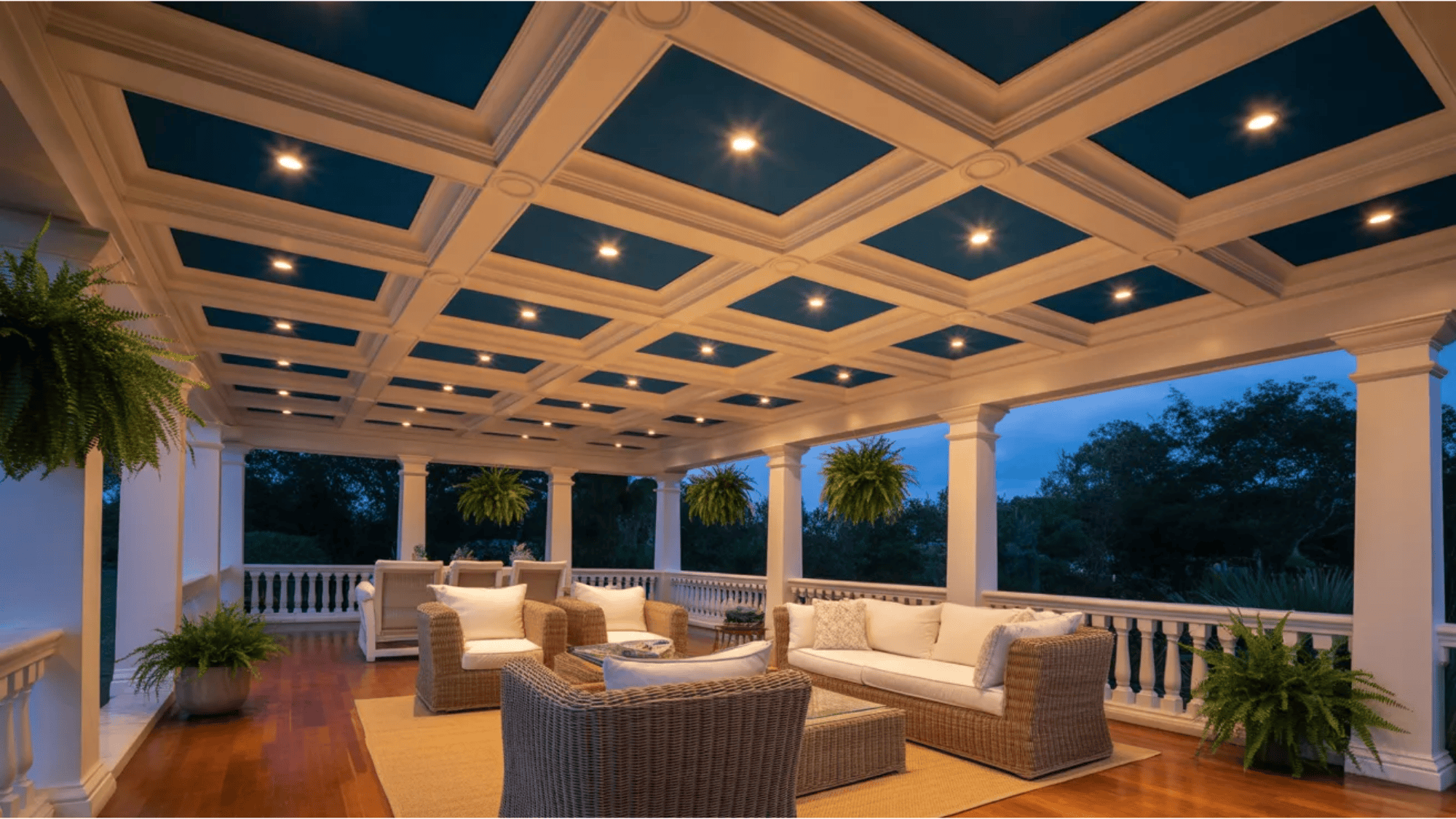 27 Porch Ceiling Ideas for Your Outdoor Space - Opple House