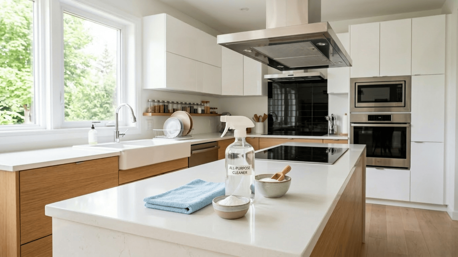 Smart Clean Kitchen Without Build Inn How to Deep Clean Kitchen without Missing Spots? - Opple House
