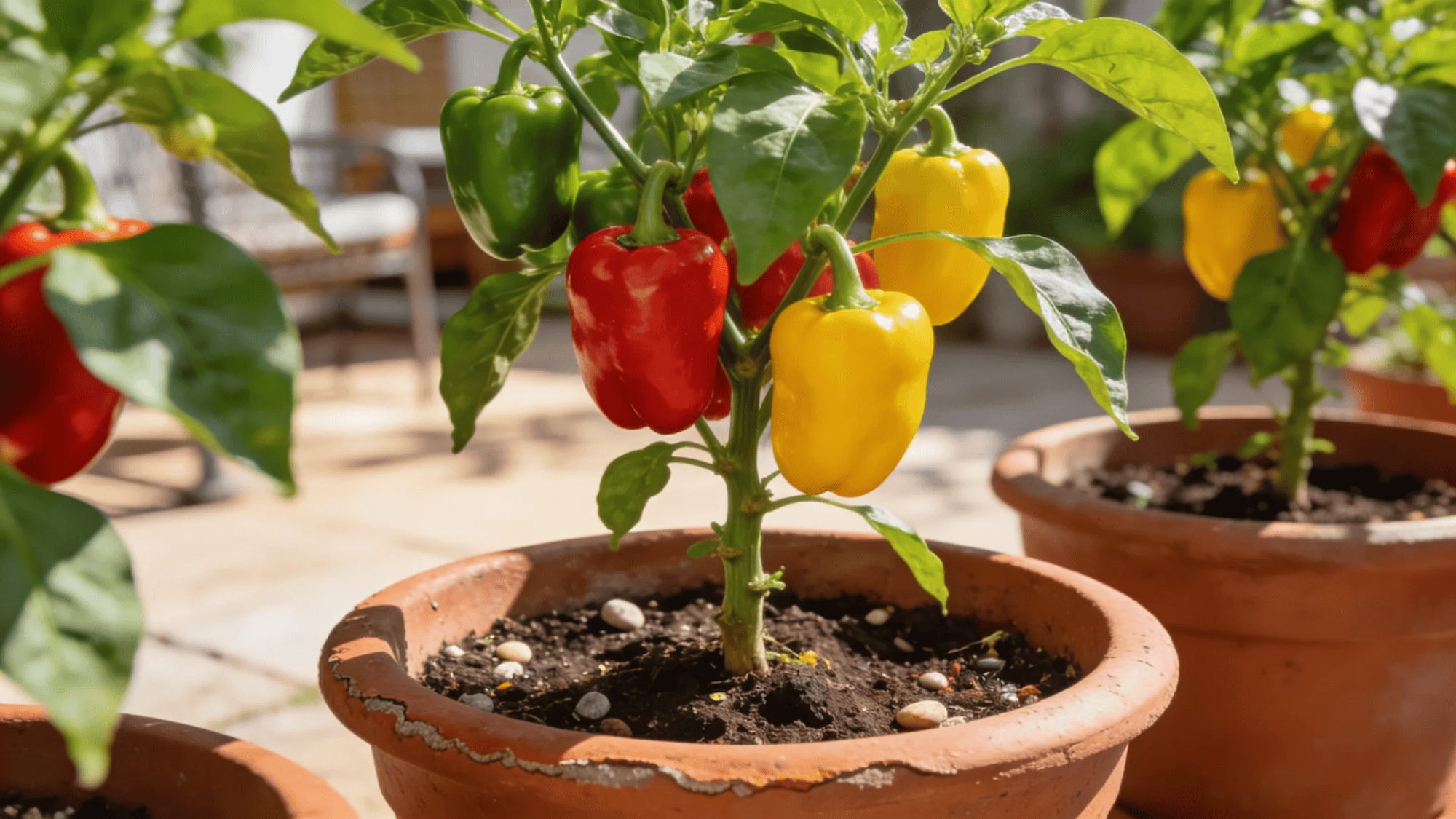 How to Grow Bell Peppers in Pots at Home? - Opple House