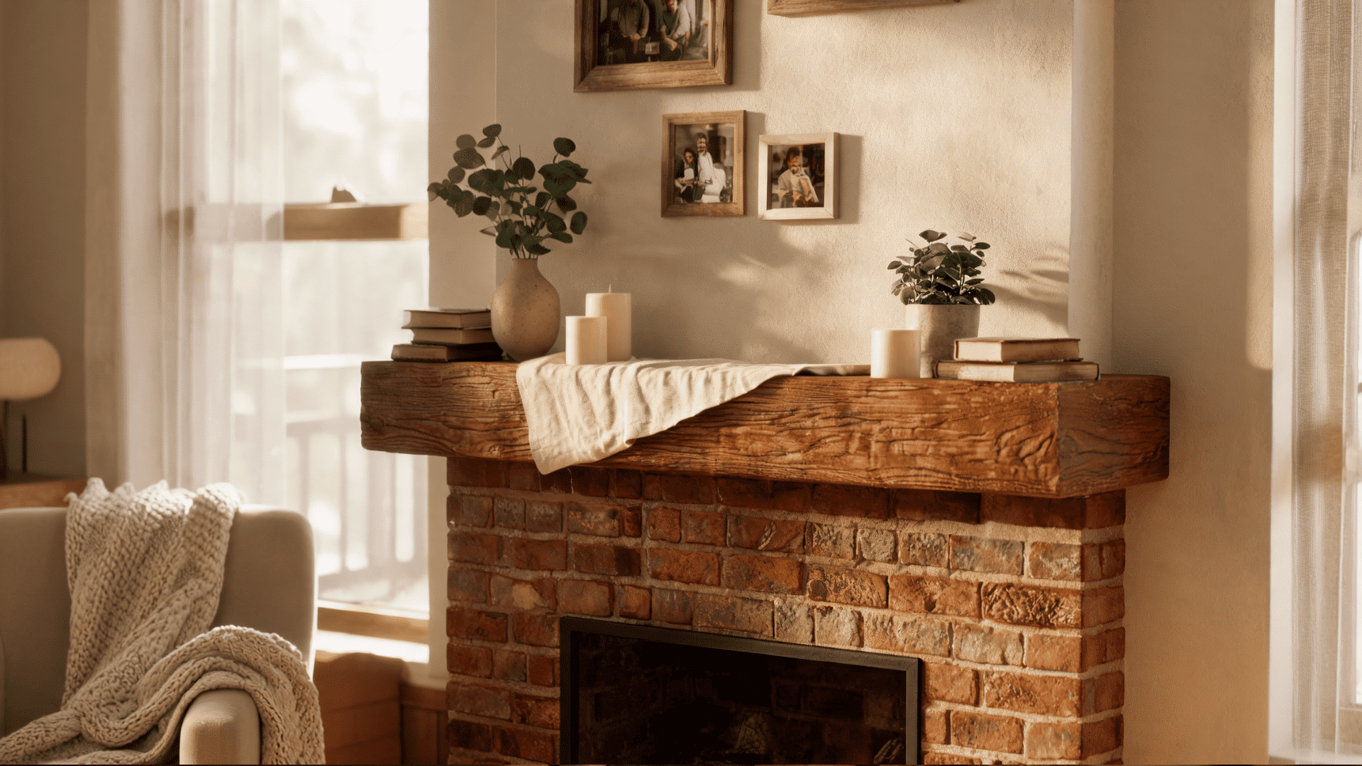 17 Easy Fireplace Mantel Decor Ideas for Living Rooms - Opple House